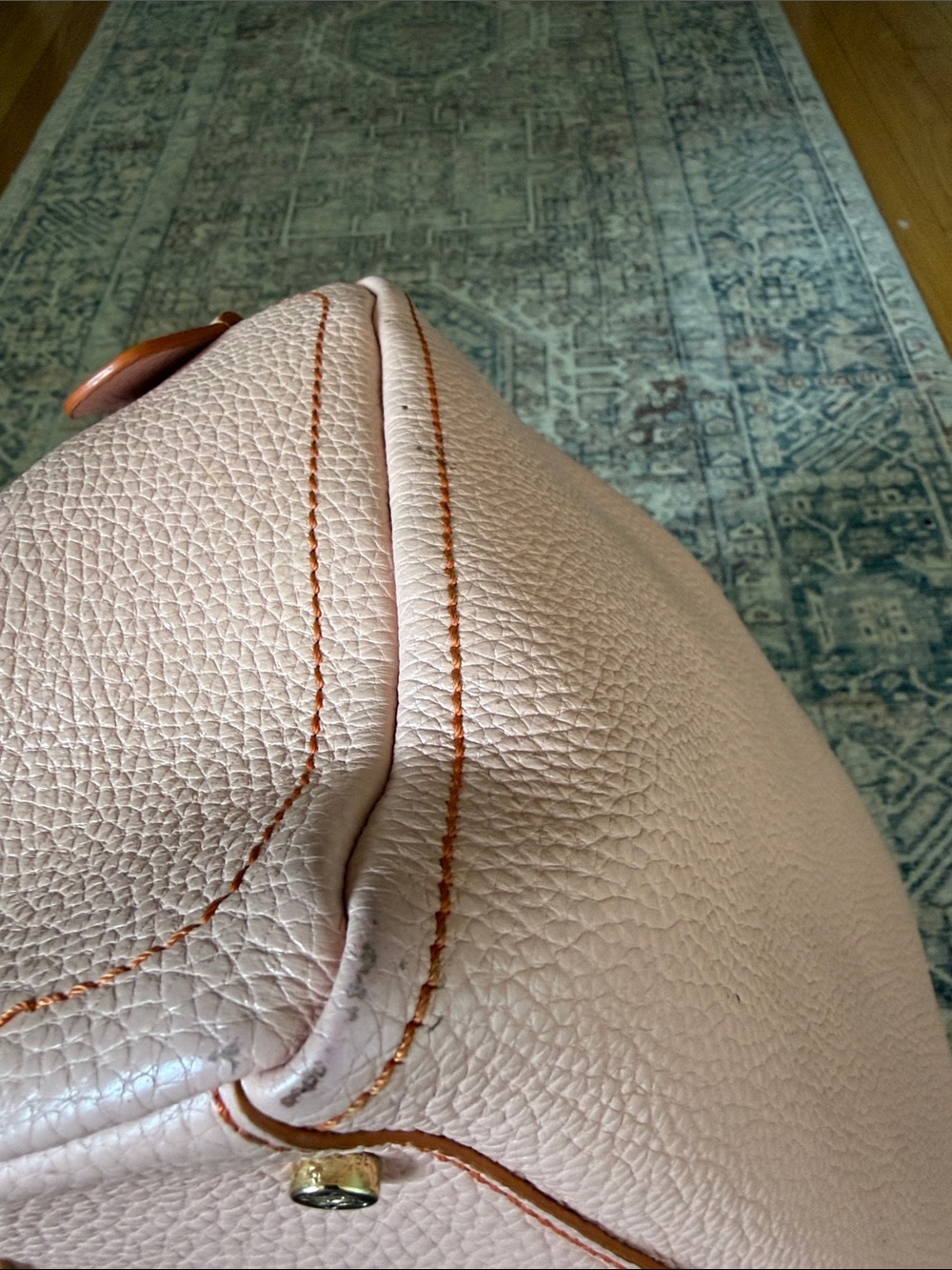 Celine Pink Leather Boogie Bag - Picture 7 of 15